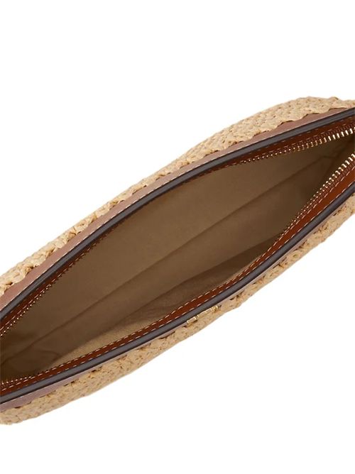 TOP ZIP PCH-POUCH-LARGE LAUREN RALPH LAUREN | 432P10519001NATURAL/LAUREN TAN